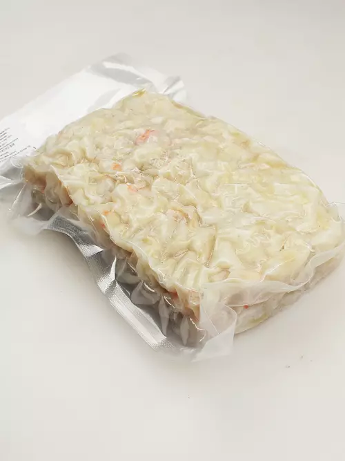 Мясо камчатского краба салатное