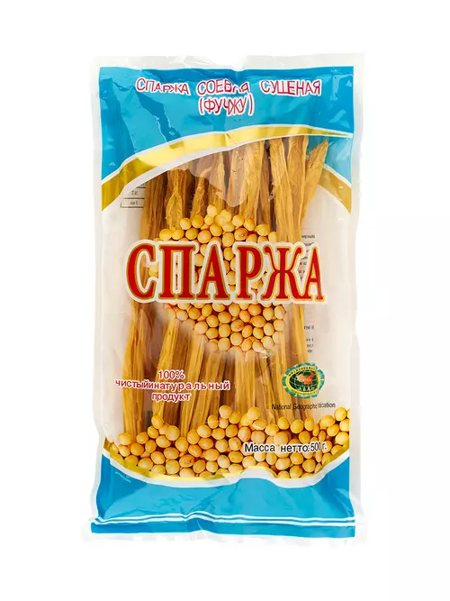 Спаржа соевая резаная 500гр Beijing Shipuller Co Китай