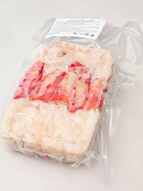 Мясо краба опилио салатное