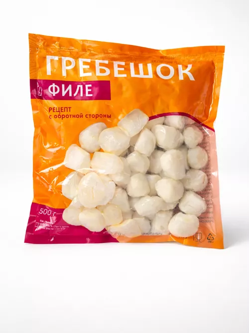 Гребешок морской филе 40/60  уп. 500гр
