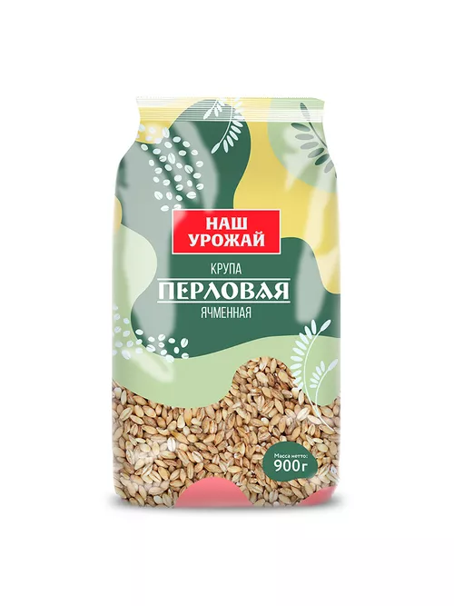 Перловая крупа (Наш урожай), 900г