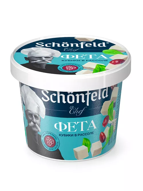 Сыр SCHONFELD Фета 45% в рассоле, 350г