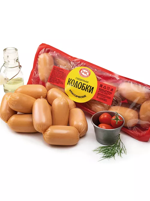 Сардельки Колобки Классические, Максимум качества