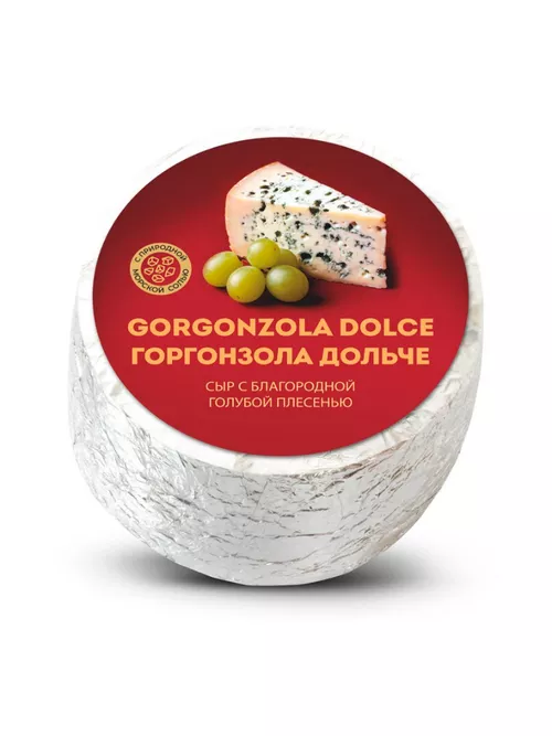 Сыр с благородной голубой плесенью ГОРГОНЗОЛА ДОЛЬЧЕ 50% ~2,4кг Schonfeld