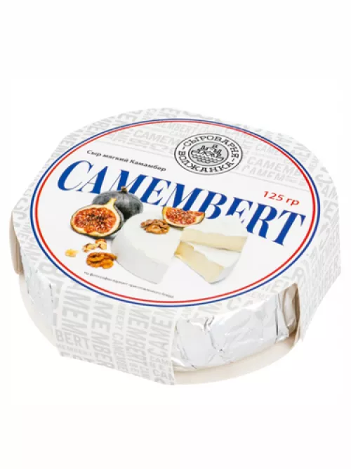 Сыр Камамбер (ФР. CAMEMBERT) 50% с белой плесенью.