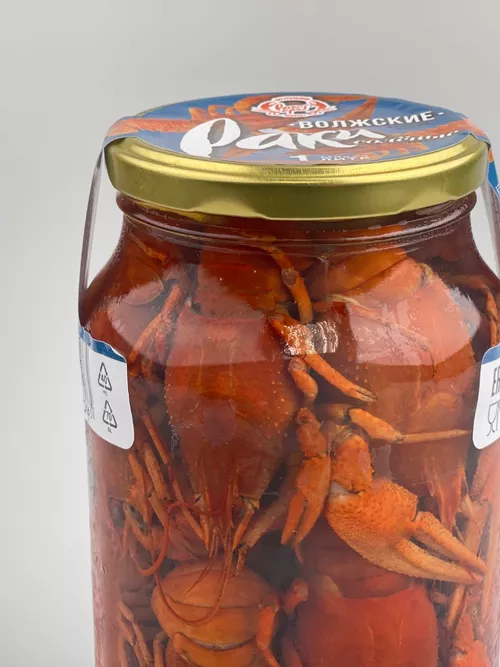 Раки в солевой заливке, 1 л.